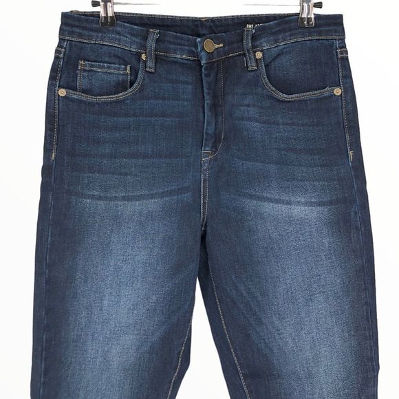 BlankNYC Crybaby Dark Denim High Rise Skinny Jeans size 30 - Picture 3 of 12